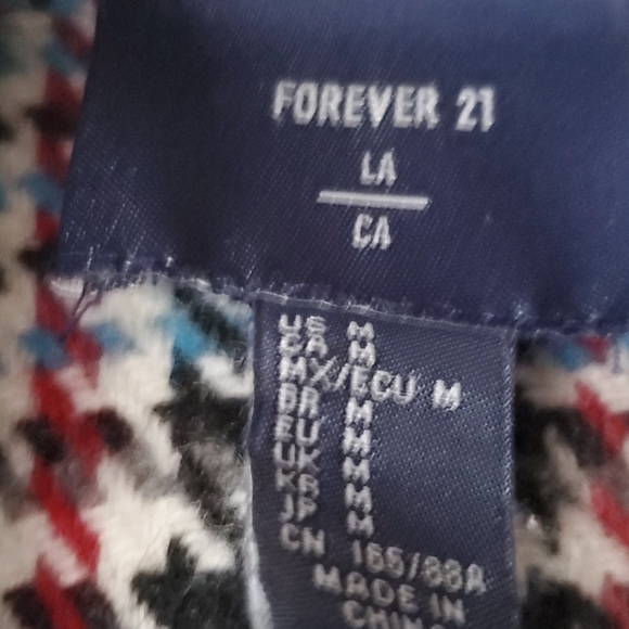 Forever 21 Tweed Coat sz M - Picture 3 of 3